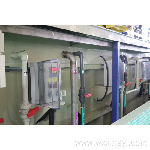 Electroplating line electrical automation control system